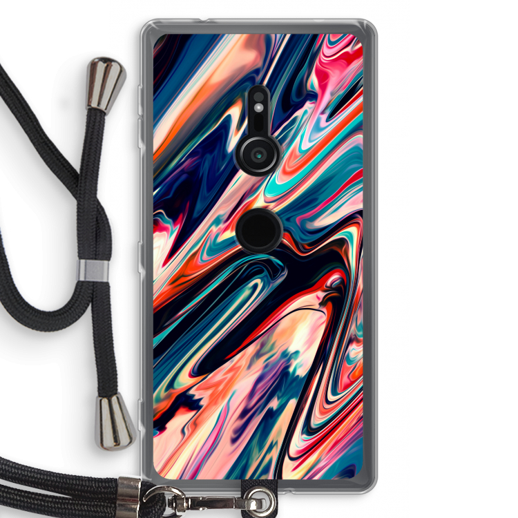 Quantum Being: Sony Xperia XZ2 Transparant Hoesje met koord