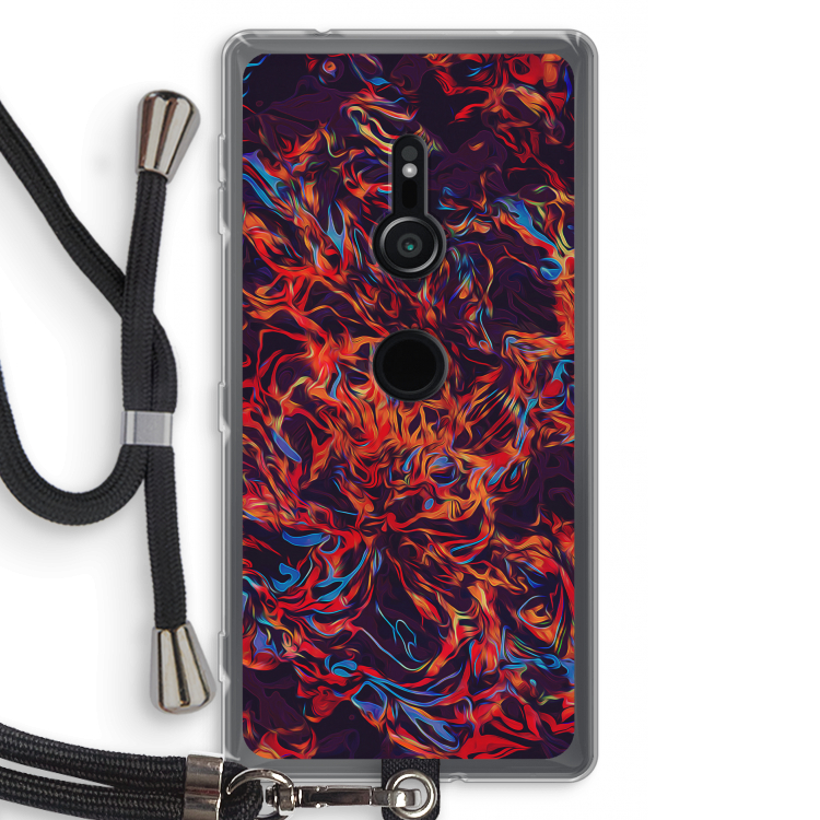 Lucifer: Sony Xperia XZ2 Transparant Hoesje met koord