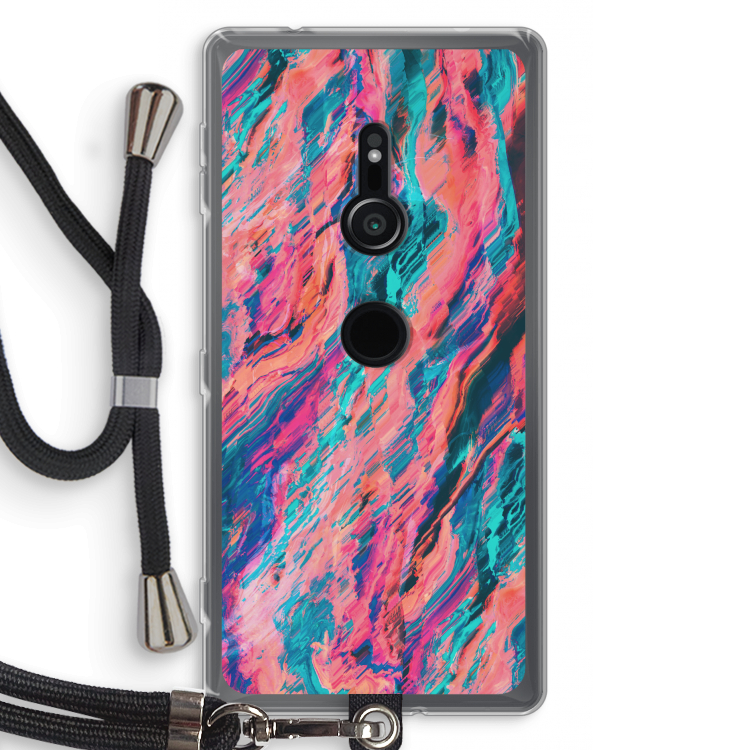 Electric Times: Sony Xperia XZ2 Transparant Hoesje met koord