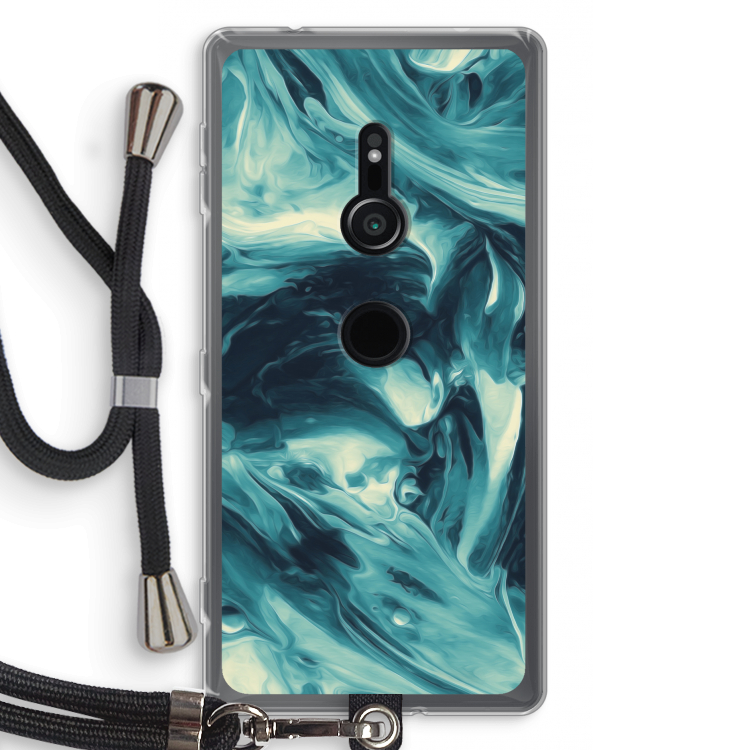 Dreaming About Whales: Sony Xperia XZ2 Transparant Hoesje met koord