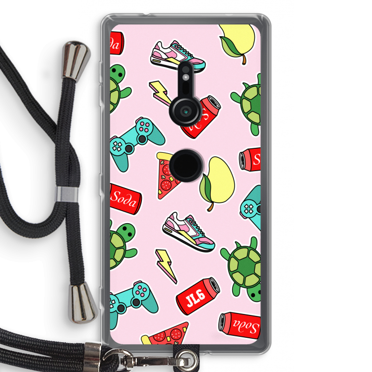 Things Jamie Loves: Sony Xperia XZ2 Transparant Hoesje met koord