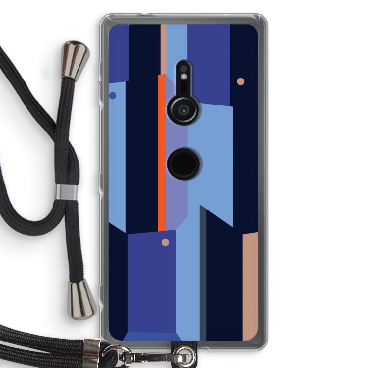 Gestalte 3: Sony Xperia XZ2 Transparant Hoesje met koord