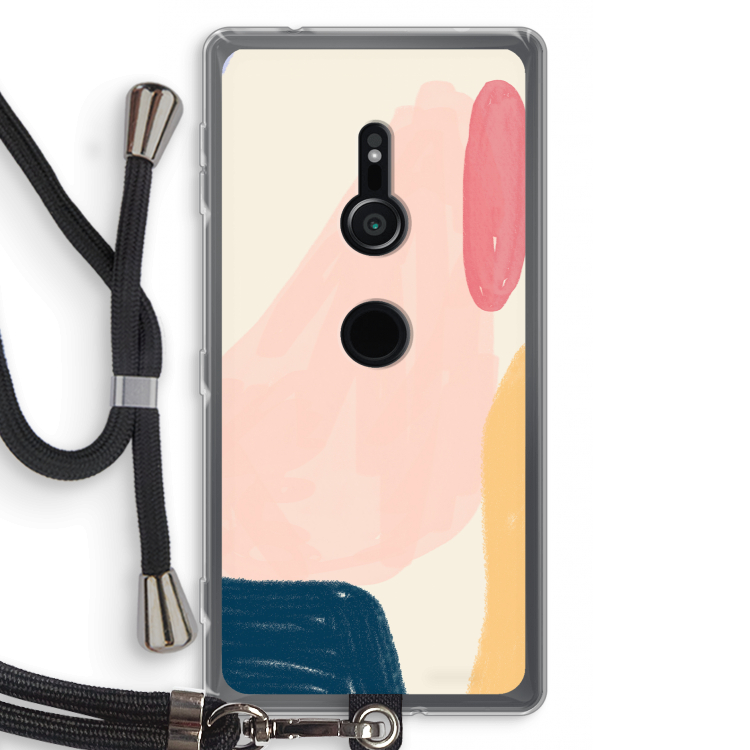 Saturday Flow: Sony Xperia XZ2 Transparant Hoesje met koord