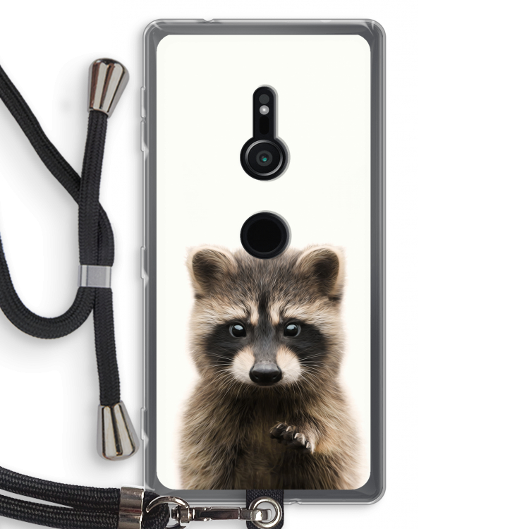 Rocco: Sony Xperia XZ2 Transparant Hoesje met koord