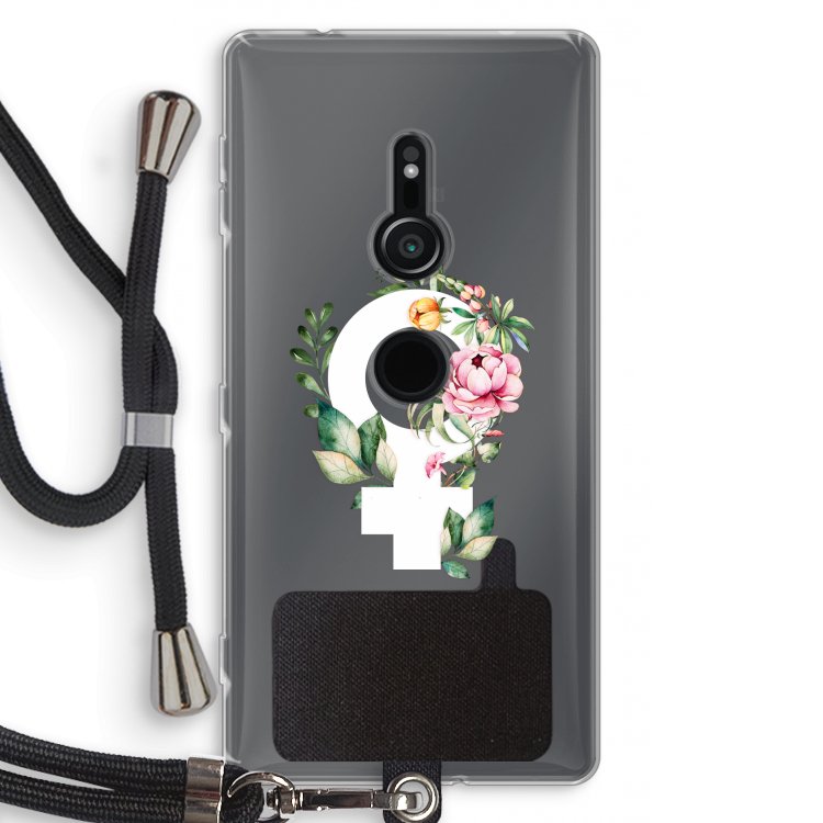 Venus: Sony Xperia XZ2 Transparant Hoesje met koord