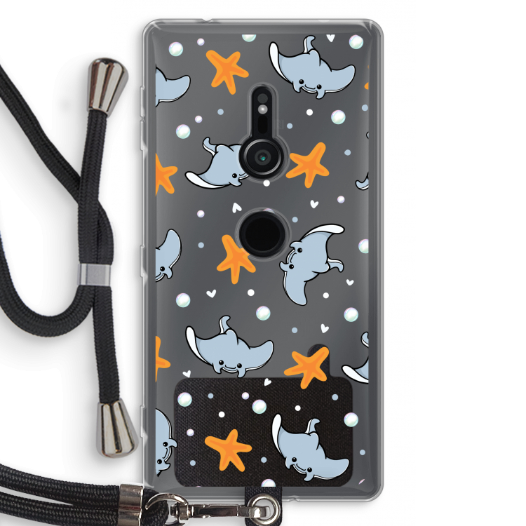 Manta: Sony Xperia XZ2 Transparant Hoesje met koord