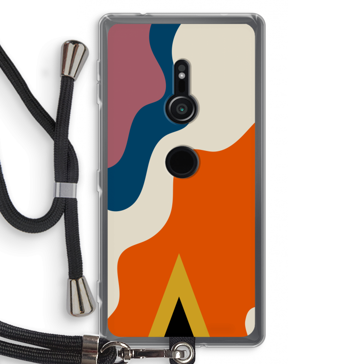 Noor A: Sony Xperia XZ2 Transparant Hoesje met koord