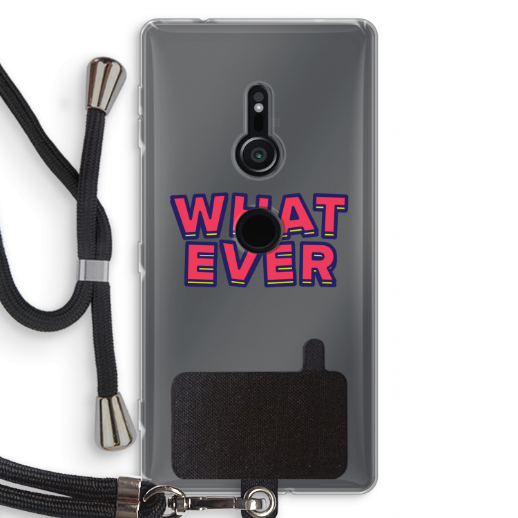Whatever: Sony Xperia XZ2 Transparant Hoesje met koord