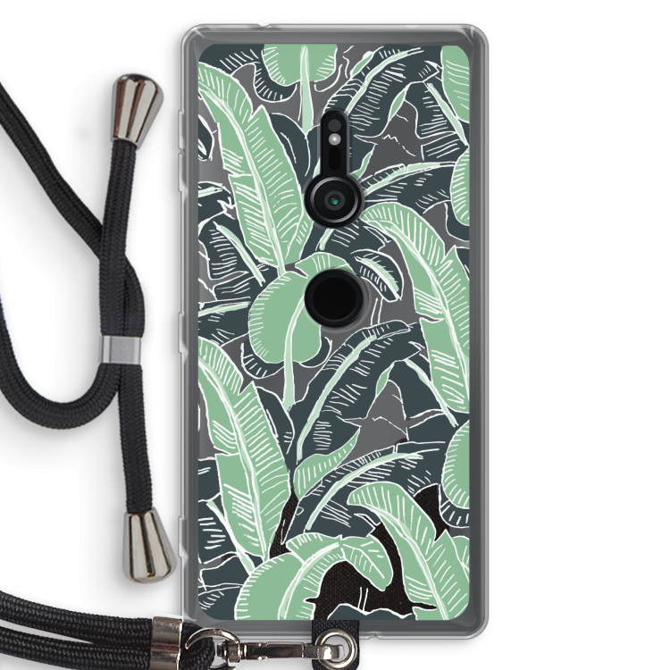 This Sh*t Is Bananas: Sony Xperia XZ2 Transparant Hoesje met koord