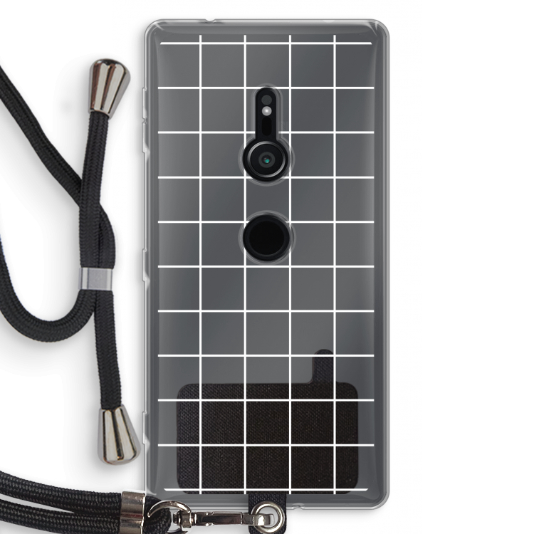 Rooster 2: Sony Xperia XZ2 Transparant Hoesje met koord