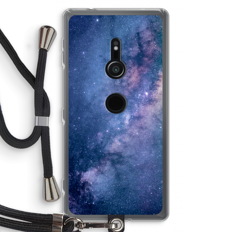 Nebula: Sony Xperia XZ2 Transparant Hoesje met koord