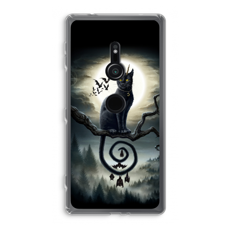 Moonlight Companions: Sony Xperia XZ2 Transparant Hoesje