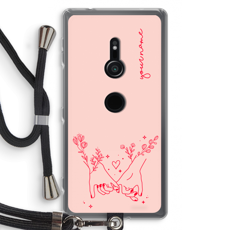 Best Friends: Sony Xperia XZ2 Transparant Hoesje met koord