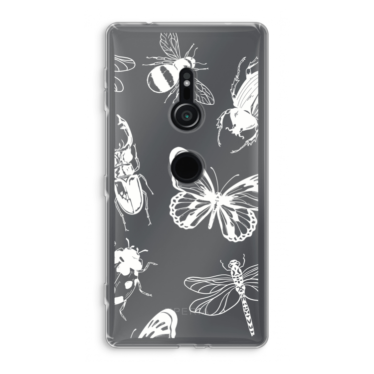 Tiny Bugs: Sony Xperia XZ2 Transparant Hoesje