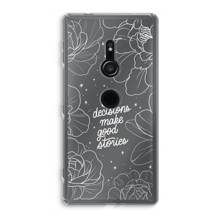 Good stories: Sony Xperia XZ2 Transparant Hoesje