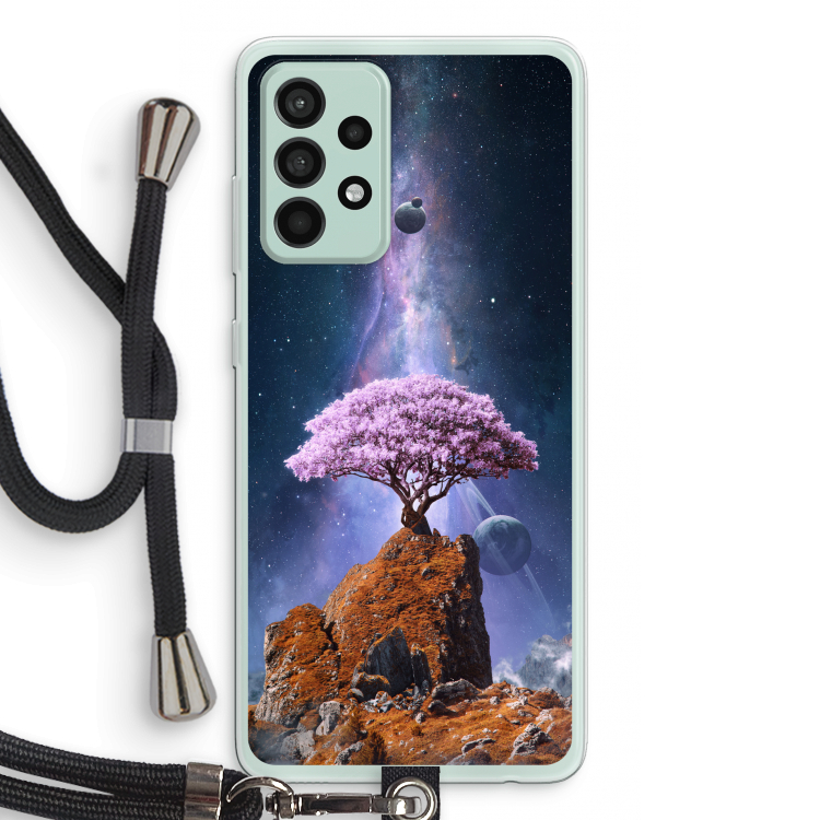 Ambition: Samsung Galaxy A52s 5G Transparant Hoesje met koord