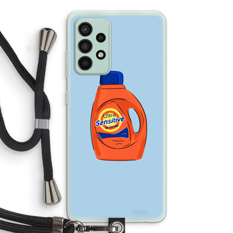 Ultra Sensitive: Samsung Galaxy A52s 5G Transparant Hoesje met koord