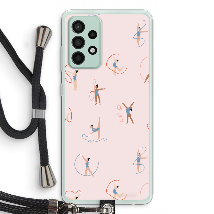 Dancing #3: Samsung Galaxy A52s 5G Transparant Hoesje met koord