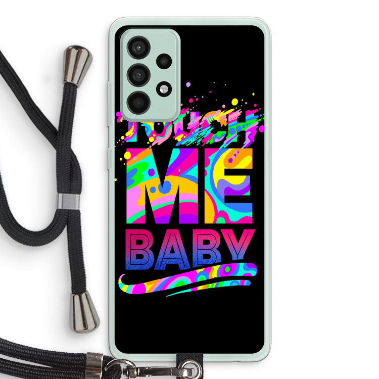 Touch Me: Samsung Galaxy A52s 5G Transparant Hoesje met koord