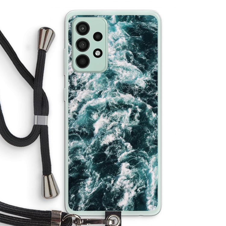 Zee golf: Samsung Galaxy A52s 5G Transparant Hoesje met koord