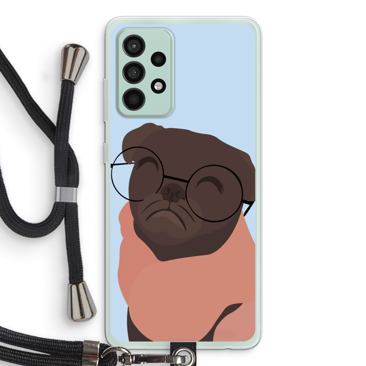 Ludo: Samsung Galaxy A52s 5G Transparant Hoesje met koord