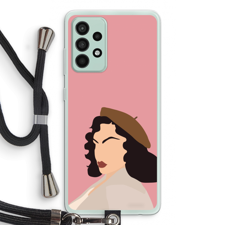 Confidence: Samsung Galaxy A52s 5G Transparant Hoesje met koord