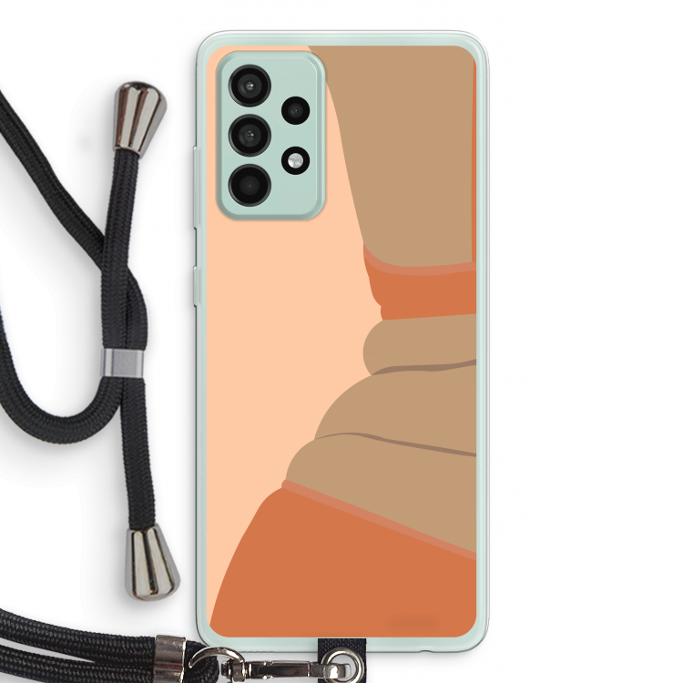 Bikini: Samsung Galaxy A52s 5G Transparant Hoesje met koord