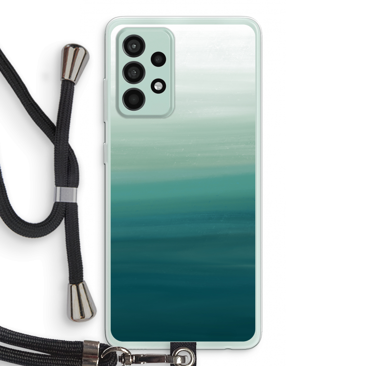 Ocean: Samsung Galaxy A52s 5G Transparant Hoesje met koord
