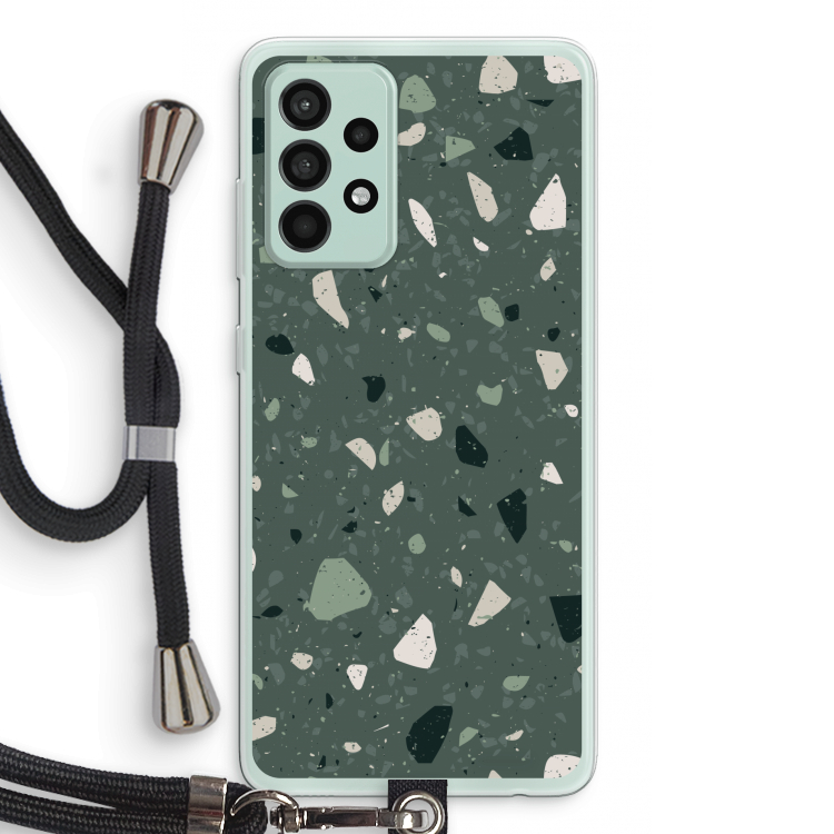 Terrazzo N°19: Samsung Galaxy A52s 5G Transparant Hoesje met koord