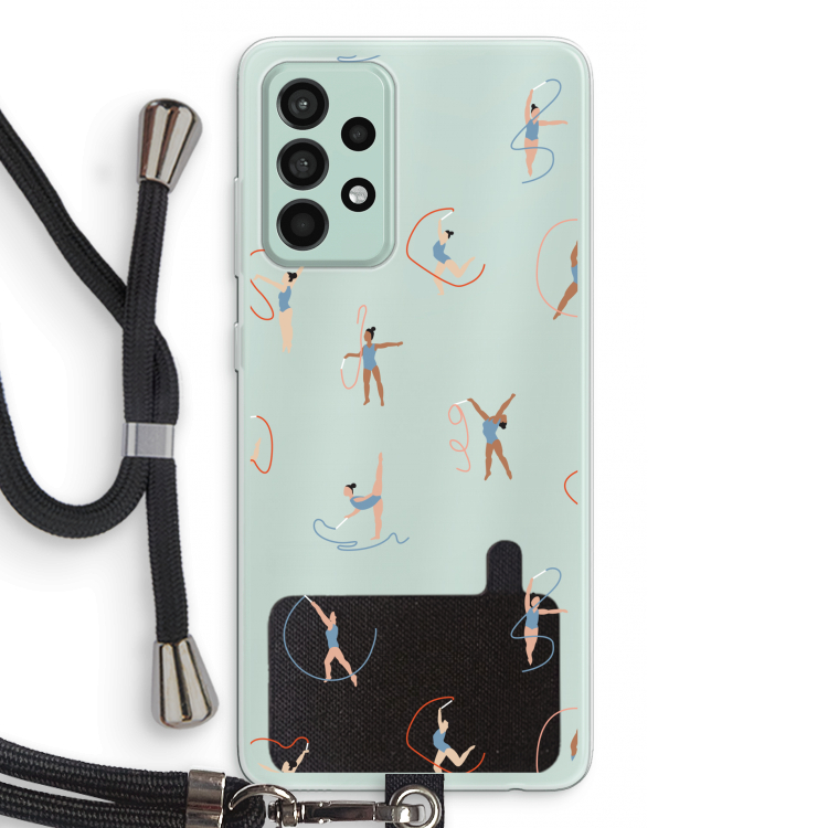Dancing #3: Samsung Galaxy A52s 5G Transparant Hoesje met koord