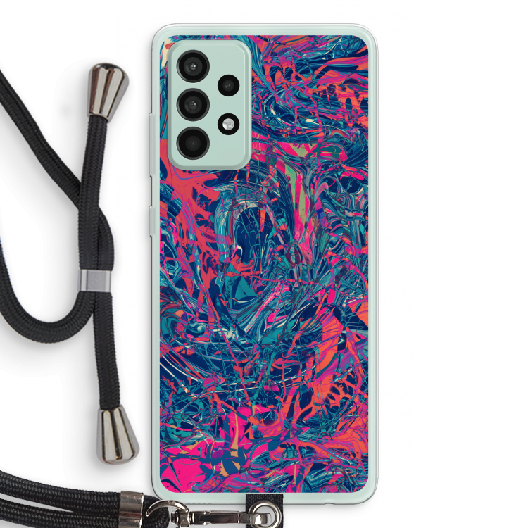 Sleeping Dreams: Samsung Galaxy A52s 5G Transparant Hoesje met koord