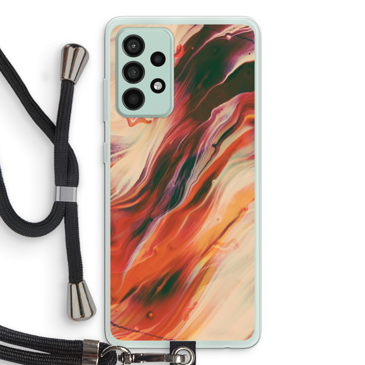 Forgotten Lands: Samsung Galaxy A52s 5G Transparant Hoesje met koord