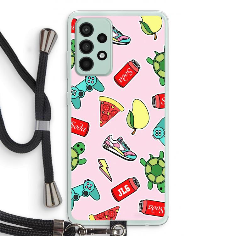 Things Jamie Loves: Samsung Galaxy A52s 5G Transparant Hoesje met koord
