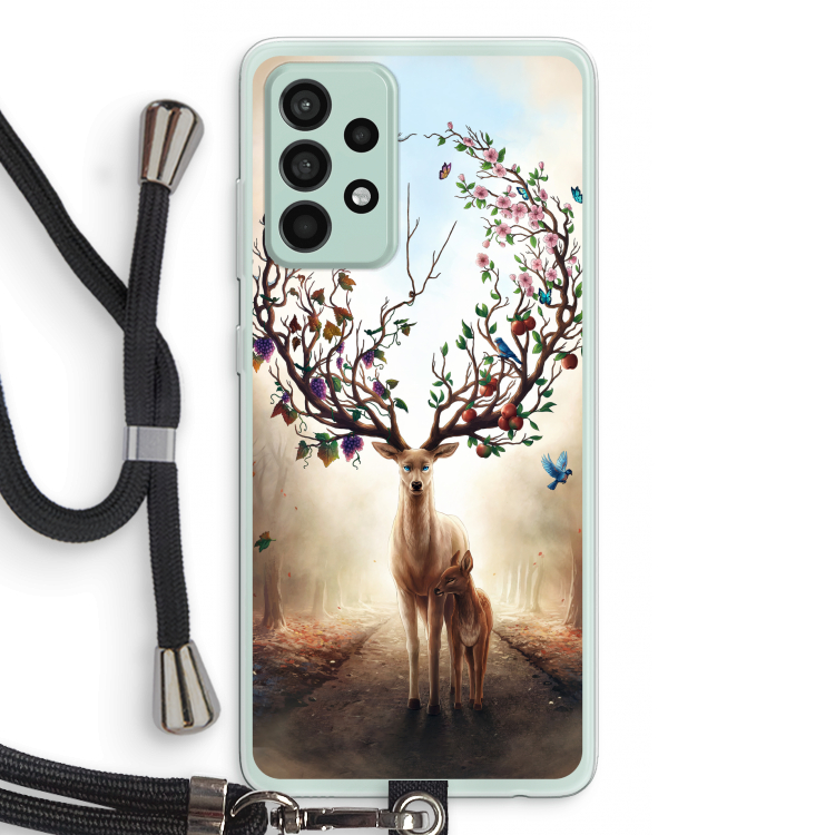 Seasons Change: Samsung Galaxy A52s 5G Transparant Hoesje met koord