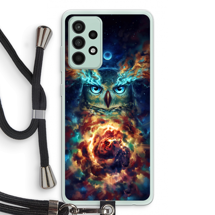 Aurowla: Samsung Galaxy A52s 5G Transparant Hoesje met koord