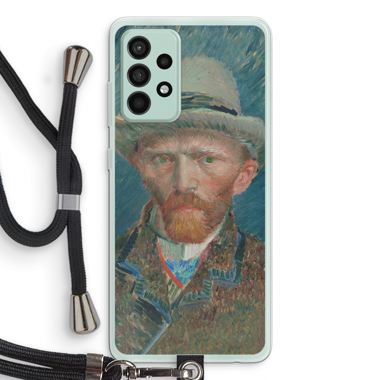 Van Gogh: Samsung Galaxy A52s 5G Transparant Hoesje met koord