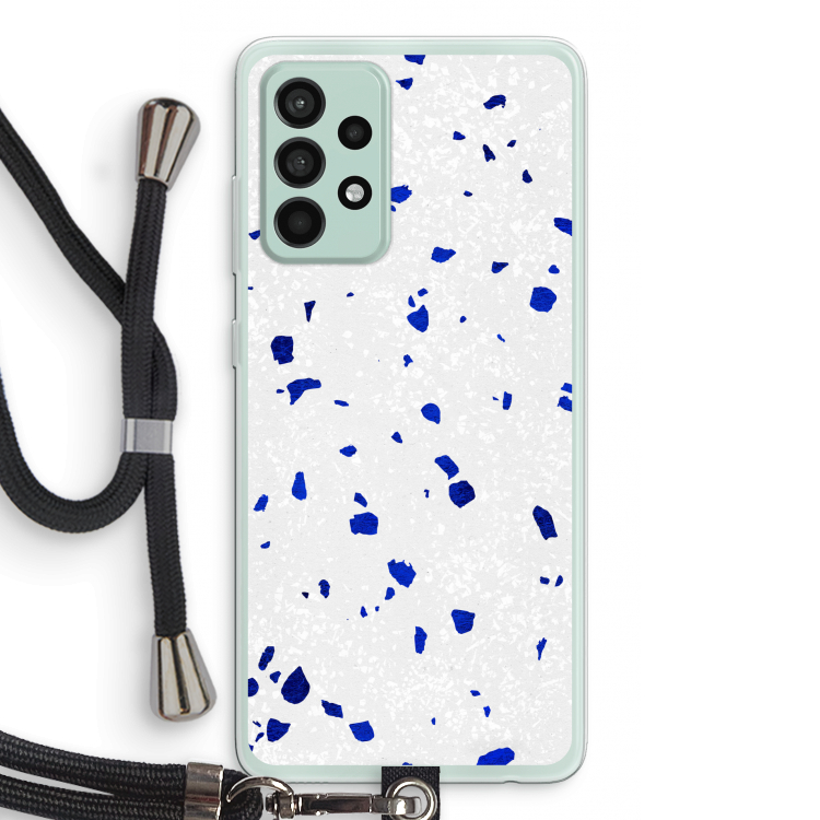 Terrazzo N°5: Samsung Galaxy A52s 5G Transparant Hoesje met koord