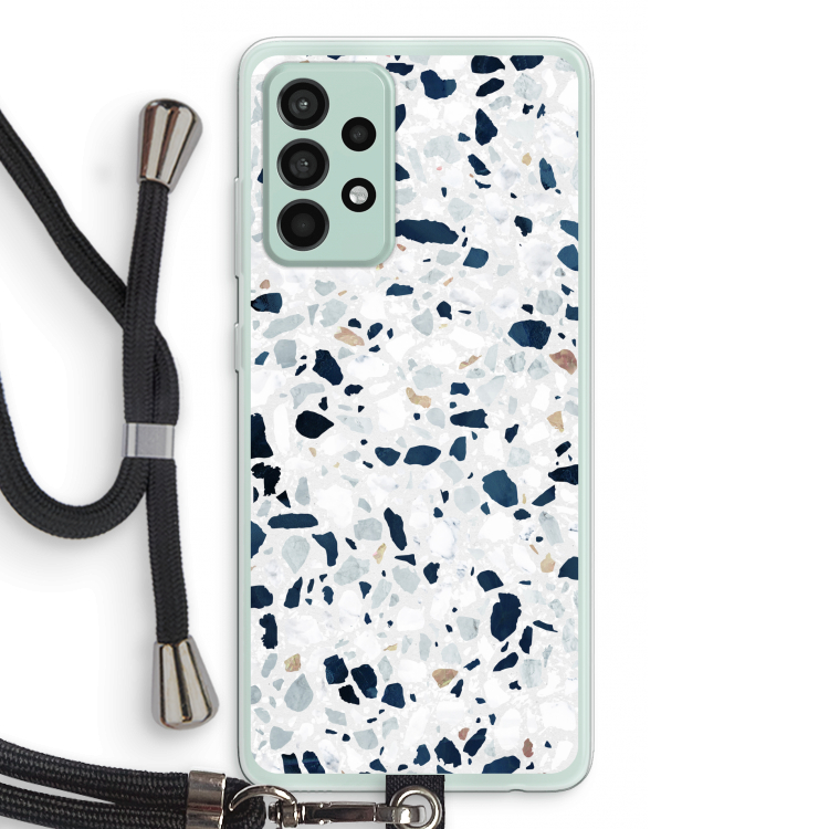 Terrazzo N°1: Samsung Galaxy A52s 5G Transparant Hoesje met koord