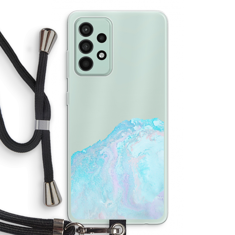 Fantasie pastel: Samsung Galaxy A52s 5G Transparant Hoesje met koord