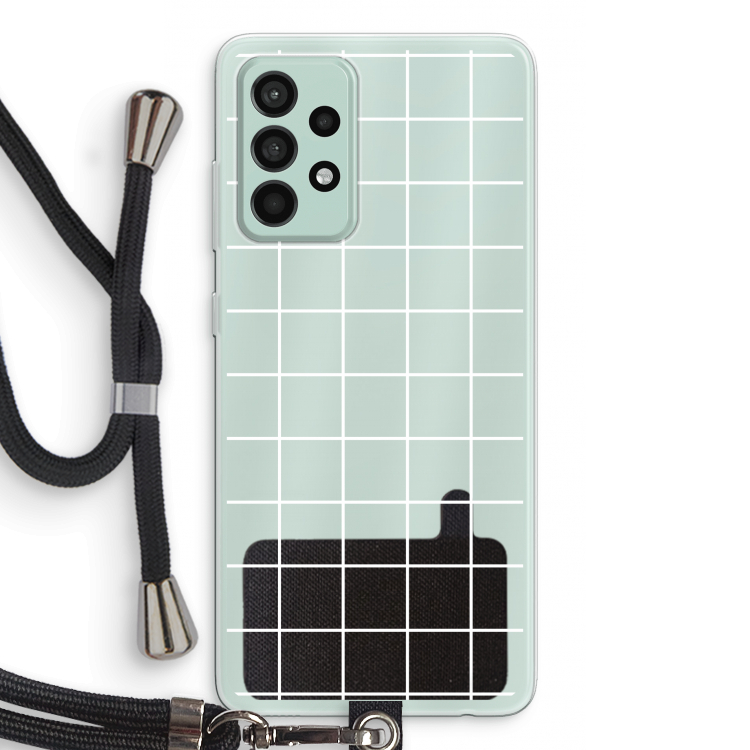 Rooster 2: Samsung Galaxy A52s 5G Transparant Hoesje met koord