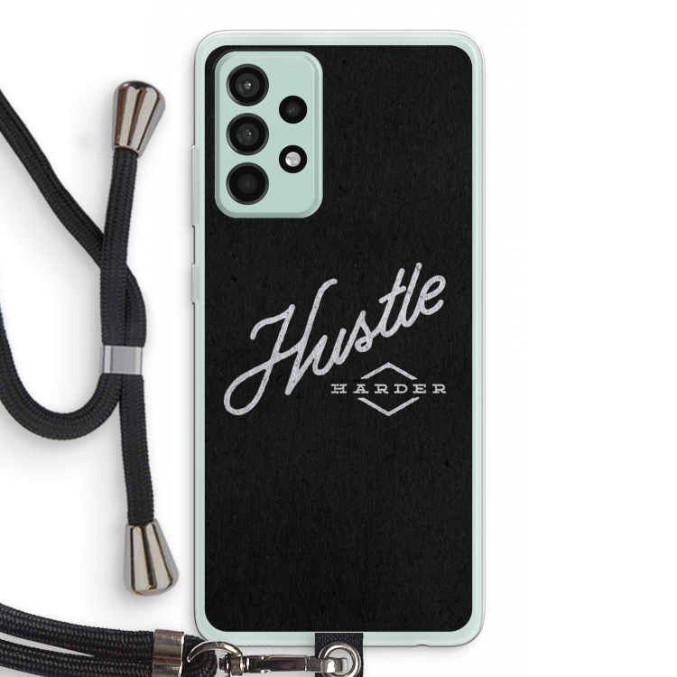 Hustle: Samsung Galaxy A52s 5G Transparant Hoesje met koord