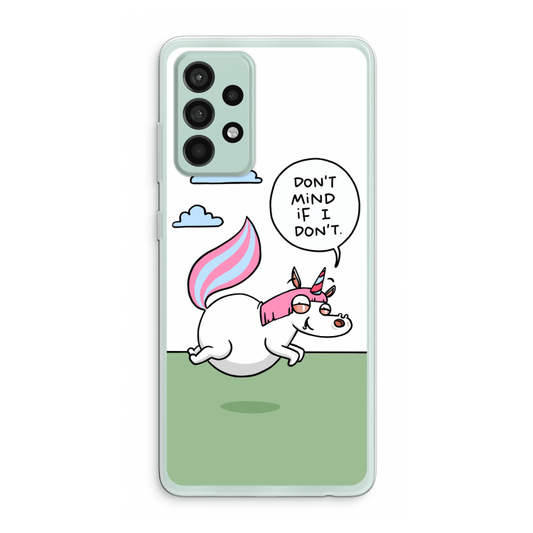 Unicorn: Samsung Galaxy A52s 5G Transparant Hoesje
