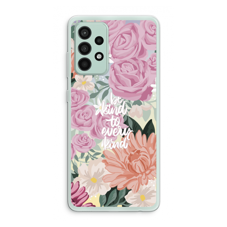 Kindness matters: Samsung Galaxy A52s 5G Transparant Hoesje