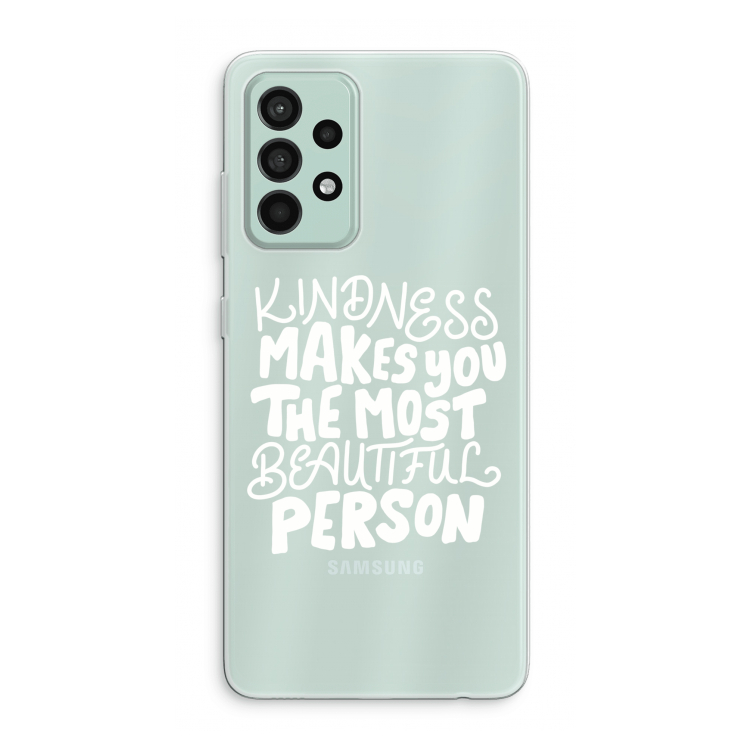 The prettiest: Samsung Galaxy A52s 5G Transparant Hoesje