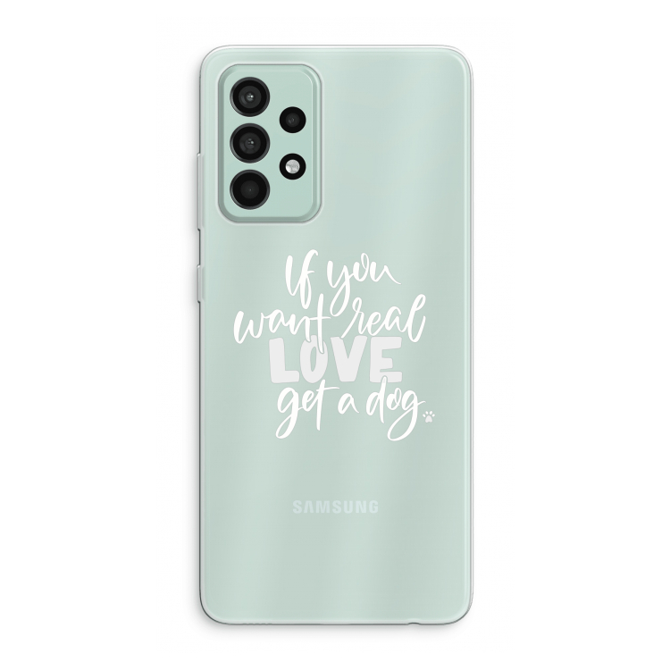 Partner in crime: Samsung Galaxy A52s 5G Transparant Hoesje