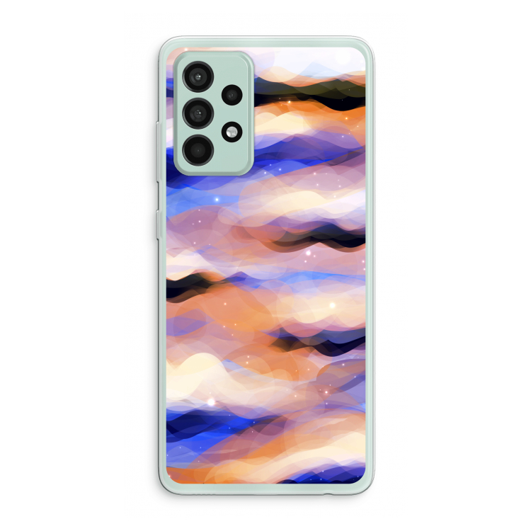 Donkere Wolken: Samsung Galaxy A52s 5G Transparant Hoesje