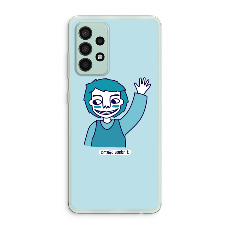 Zwaai: Samsung Galaxy A52s 5G Transparant Hoesje