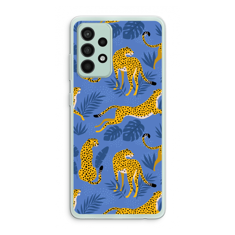 Luipaard: Samsung Galaxy A52s 5G Transparant Hoesje