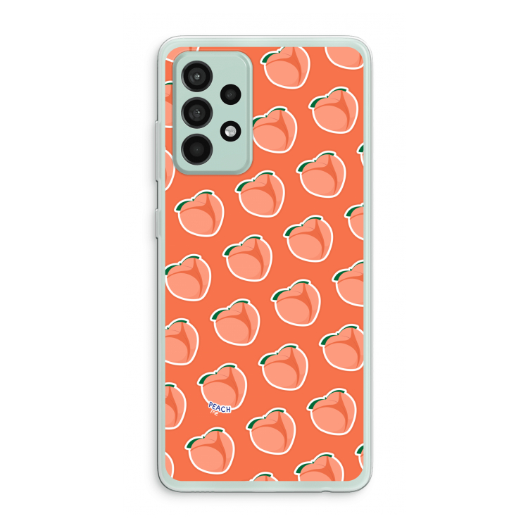 Just peachy: Samsung Galaxy A52s 5G Transparant Hoesje