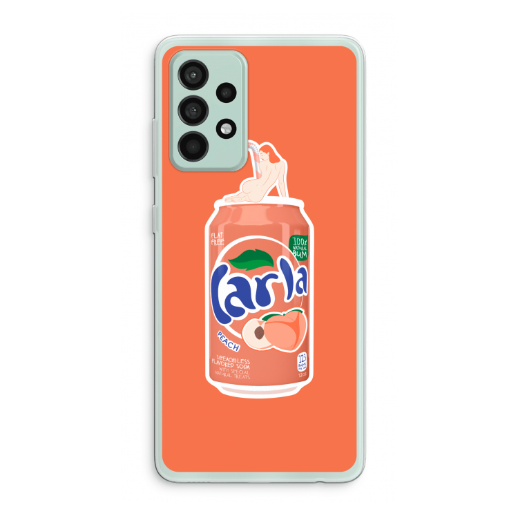 S(peach)less: Samsung Galaxy A52s 5G Transparant Hoesje